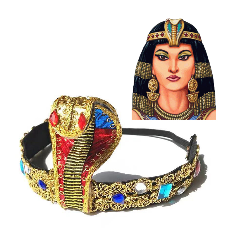 Women Accessories Egypt - Головной убор в форме змеи Клеопатра