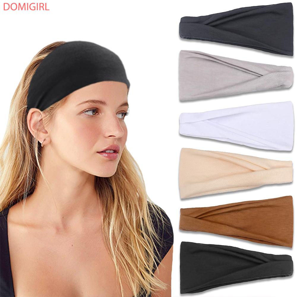 Women'S Yoga Accessories - Новая однотонная эластичная повязка для волос