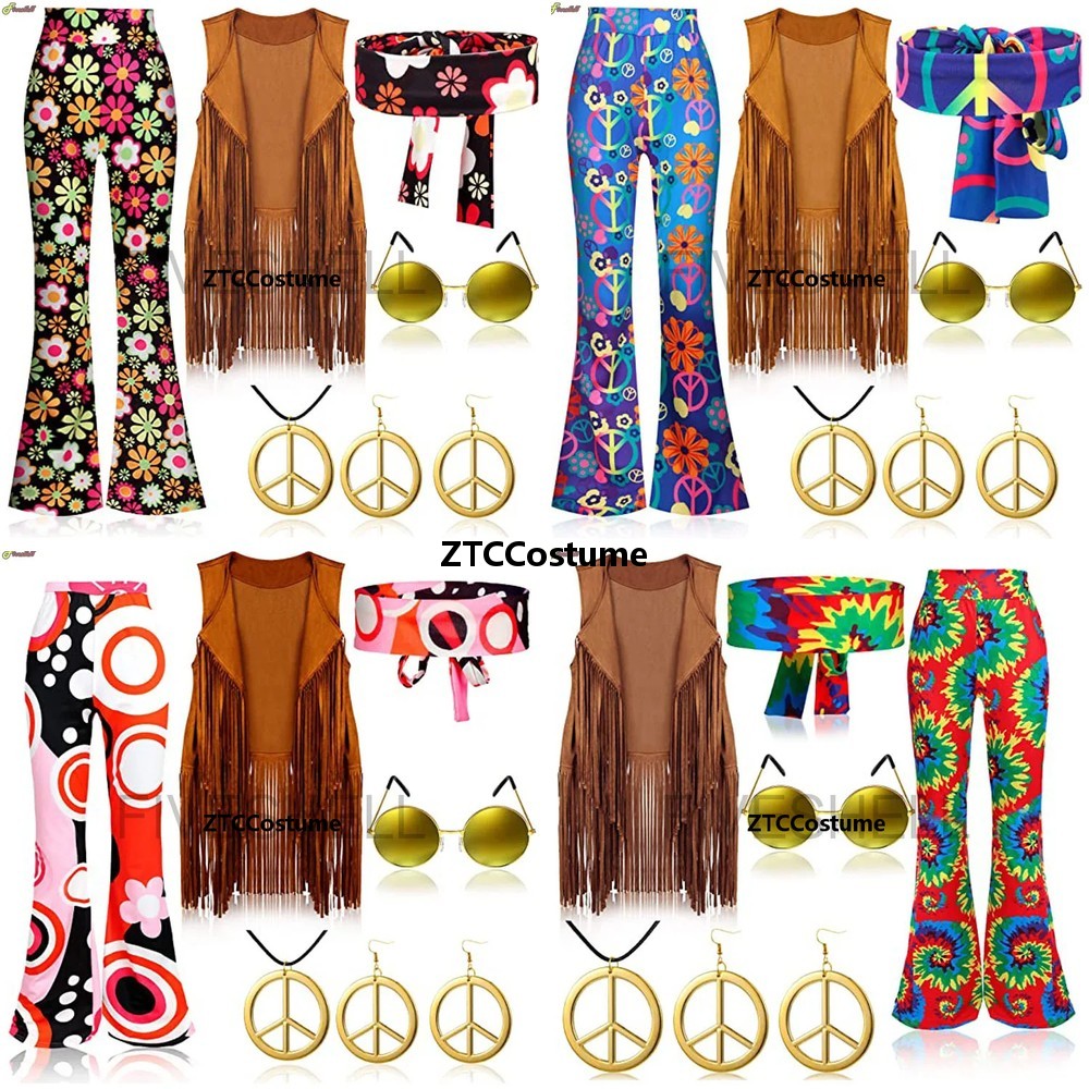 Women'S Accessories In The 60S - Костюм в стиле хиппи для женщин,