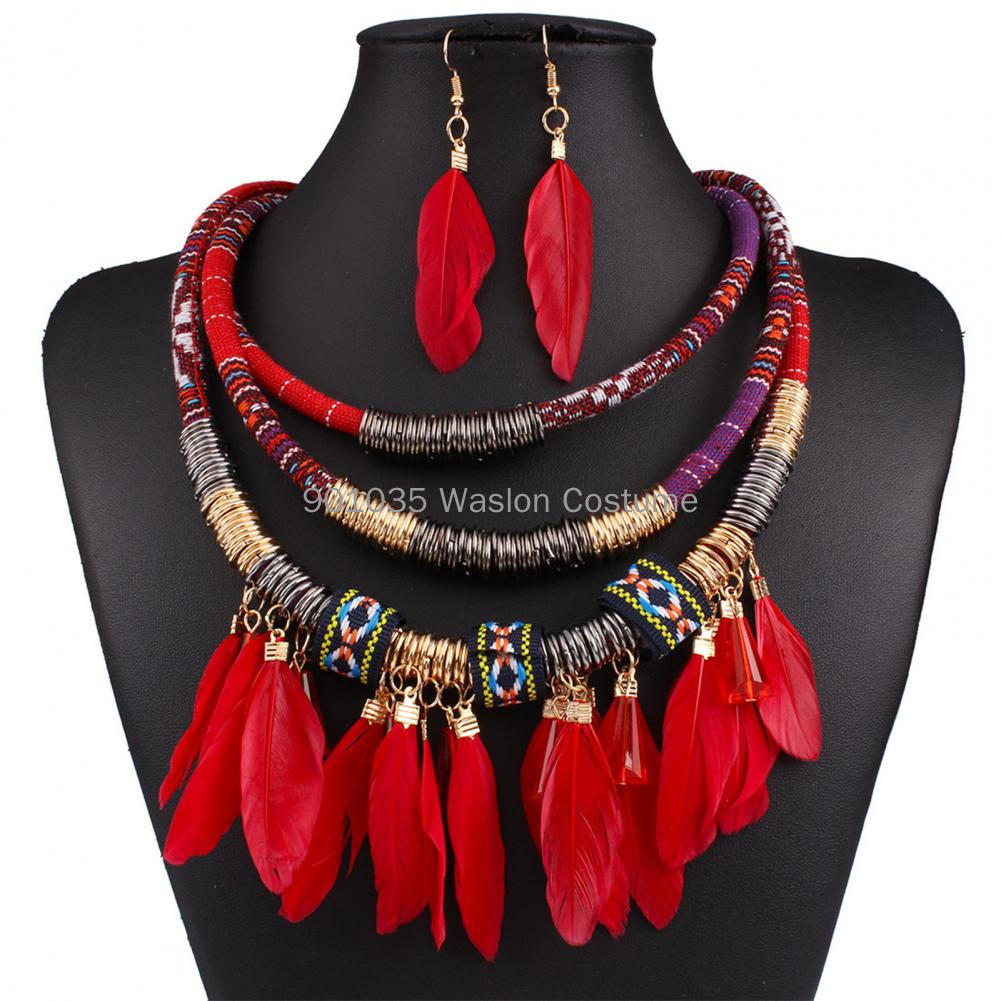 Women Accessories Egypt - 2 шт./набор, серьги и ожерелье