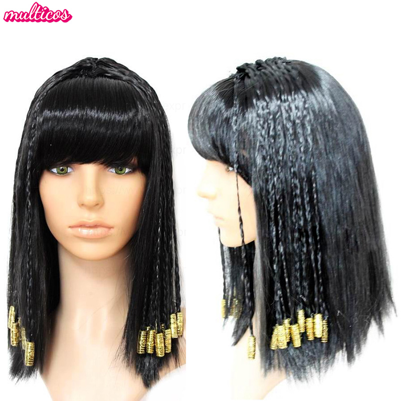 Women Accessories Egypt - Парик Клеопатры, женский парик Египта, королева,