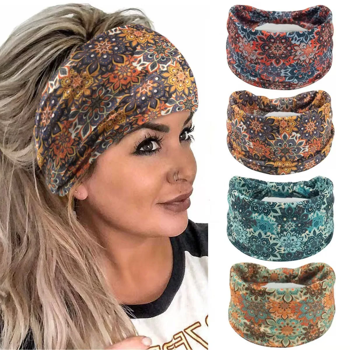 Women'S Yoga Accessories - 🌸 Повязка на голову с цветком