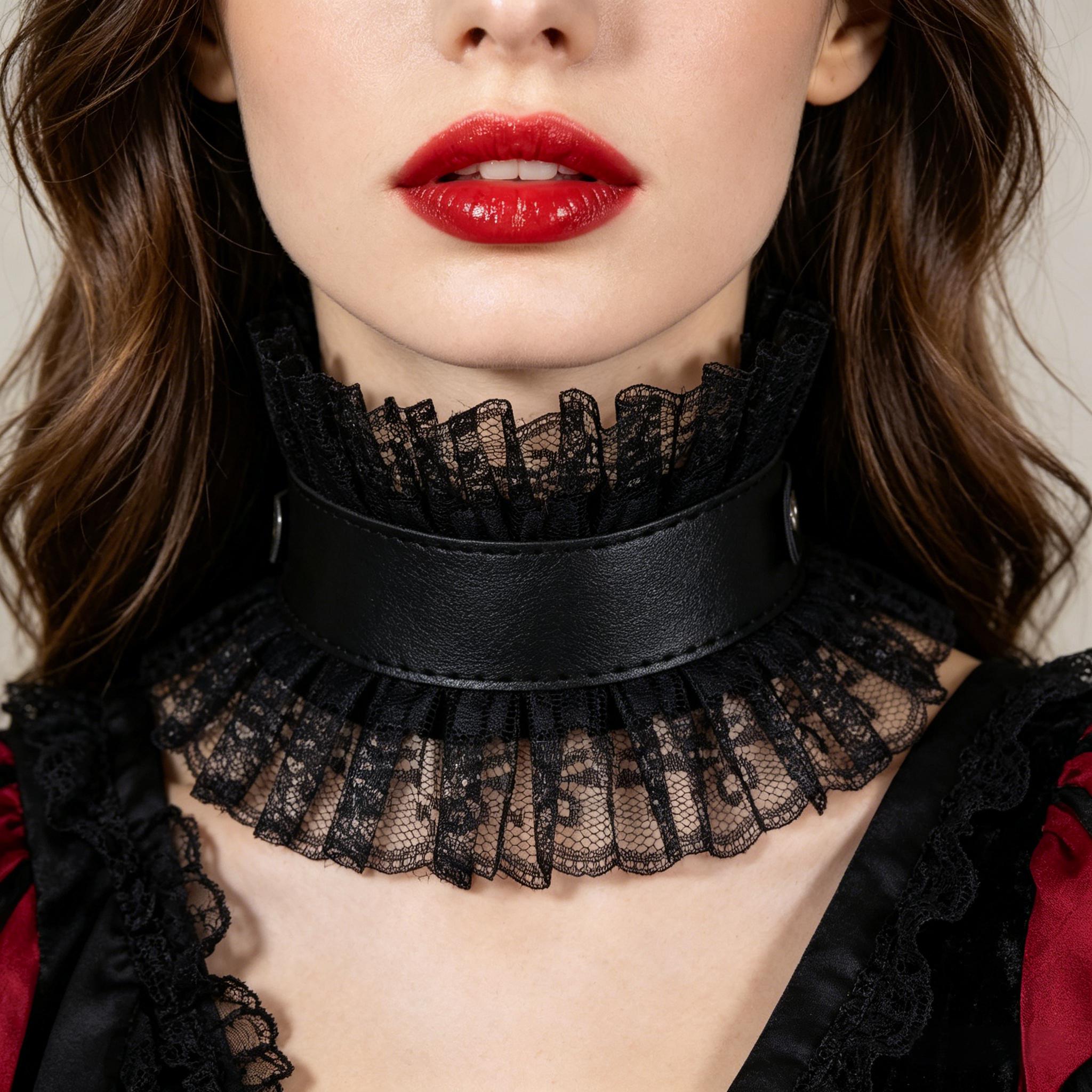 Women'S Victorian Accessories - Женский винтажный готический чокер-воротник из искусственной