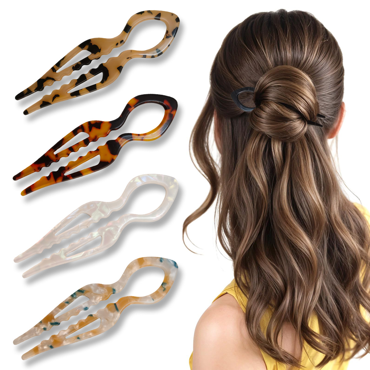 U-образные палочки для волос,  – обзор и цена Women Accessories Shop