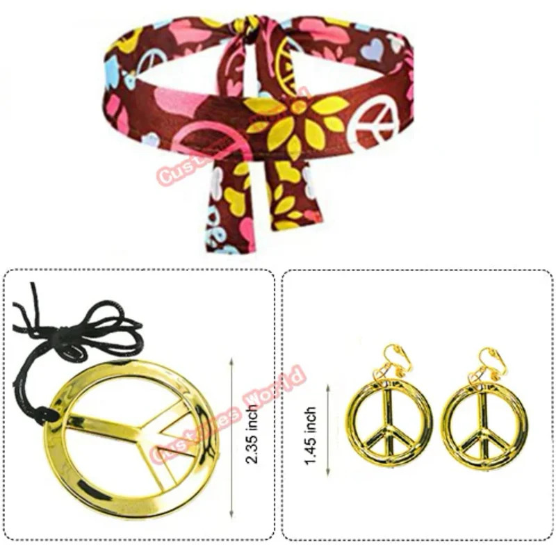 2026 Peace Love Женская вечери – обзор и цена Women'S Accessories In The 60S