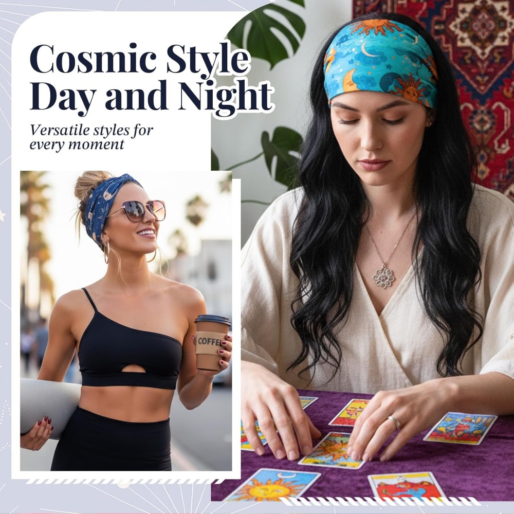 Набор из 4 широких повязок на  – обзор и цена Women'S Yoga Accessories
