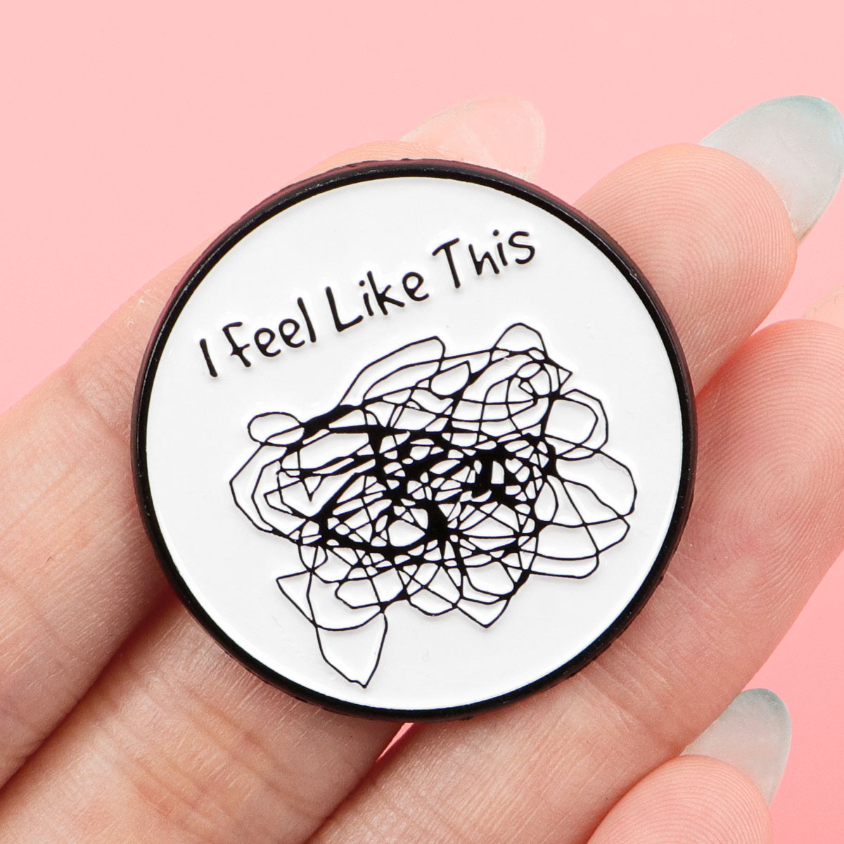 I FEEL LIKE THIS Эмалированная – обзор и цена Women Accessories Picture