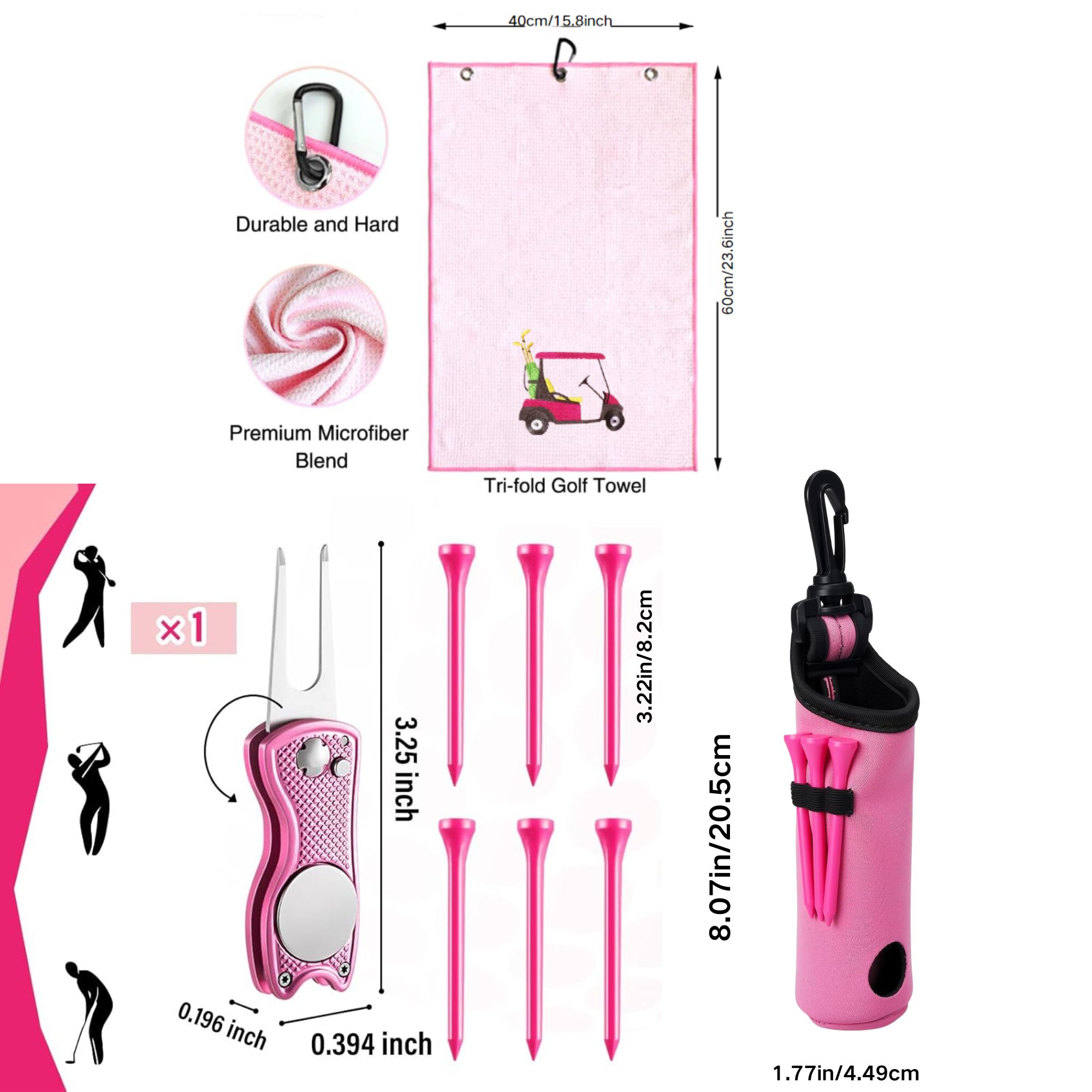 Набор из 10 аксессуаров для го – обзор и цена Women'S Golf Accessories