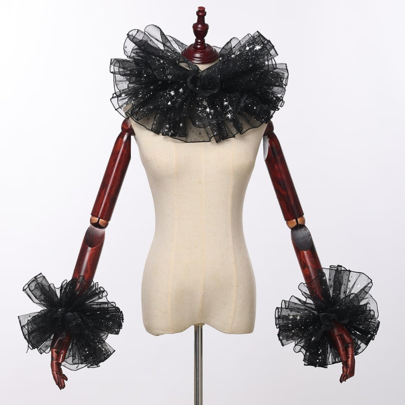 Шут воротник с рюшами на шее,  – обзор и цена Women'S Victorian Accessories