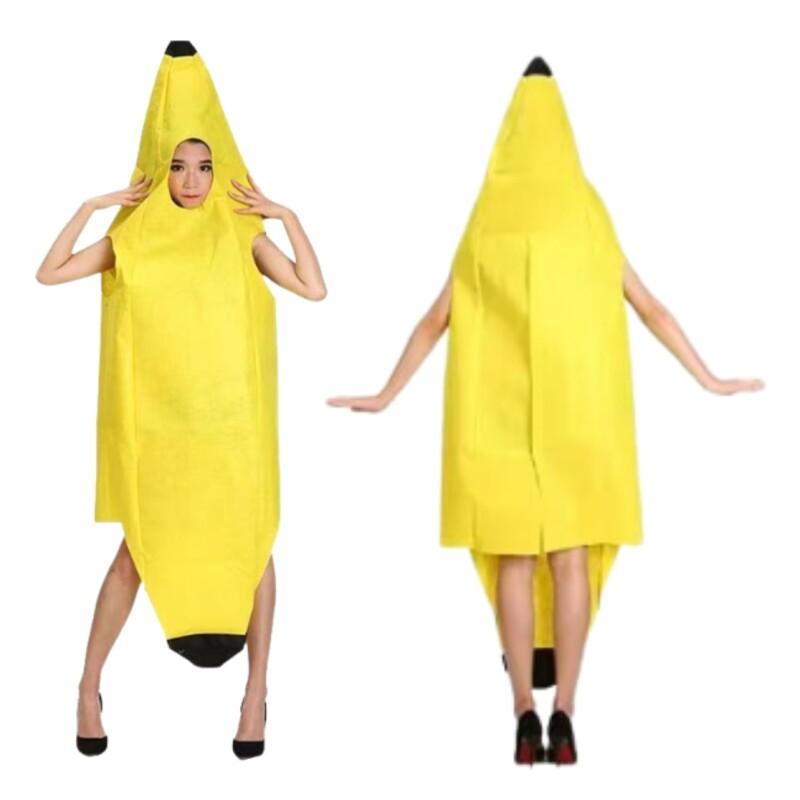 Забавный костюм банана для взр – обзор и цена Women'S Yellow Accessories