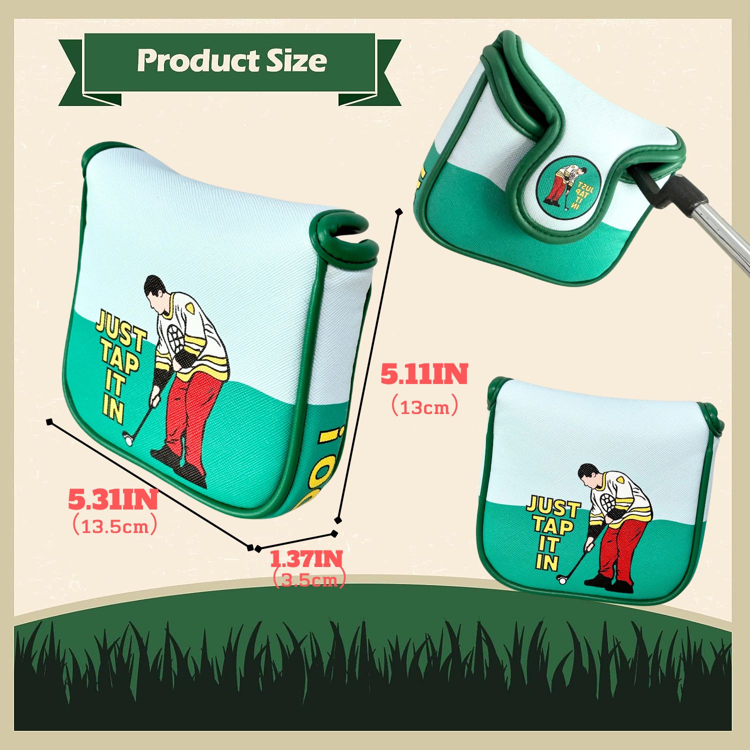 Забавный чехол из искусственно – обзор и цена Women'S Golf Accessories