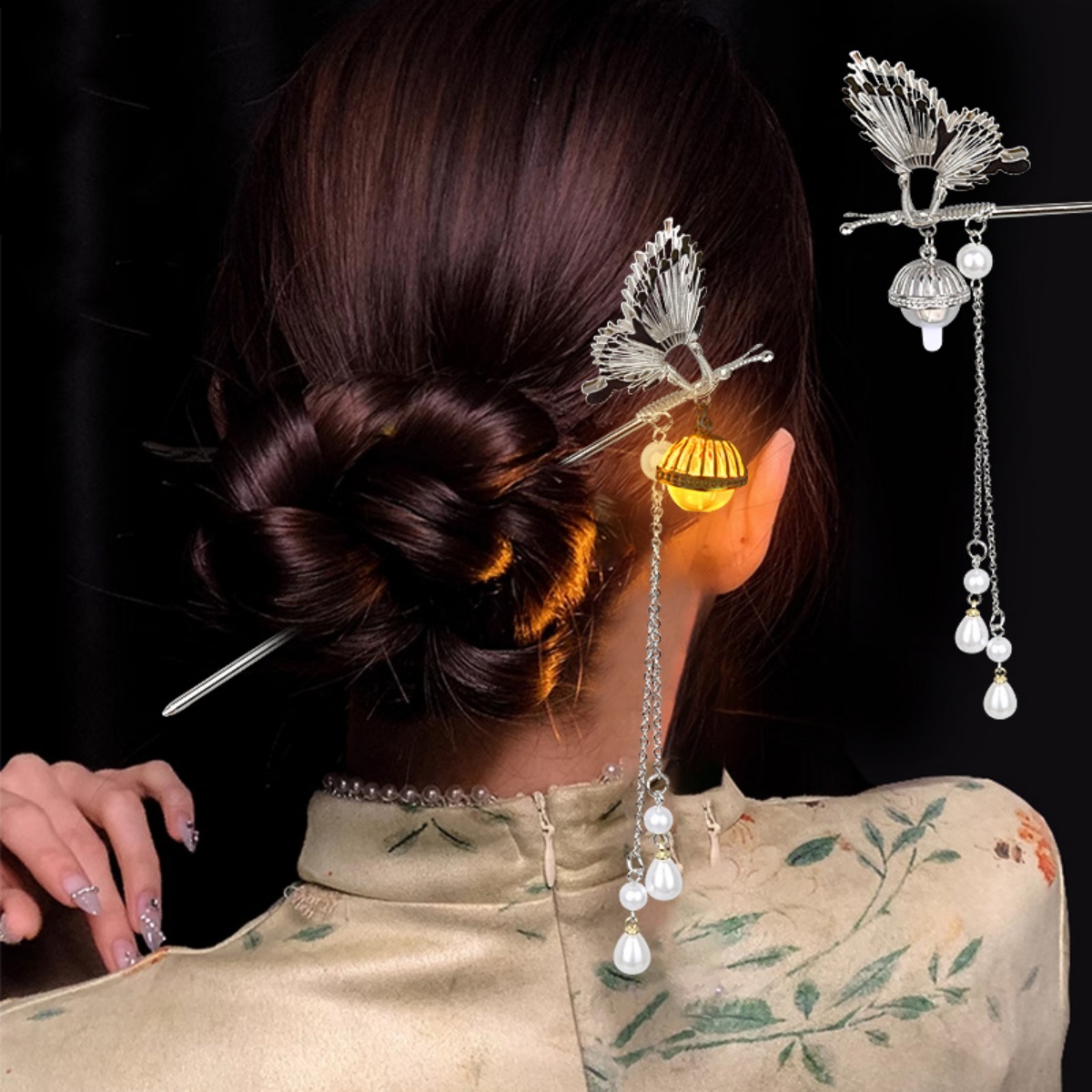 Светящаяся заколка для волос с – обзор и цена Women Accessories Shop