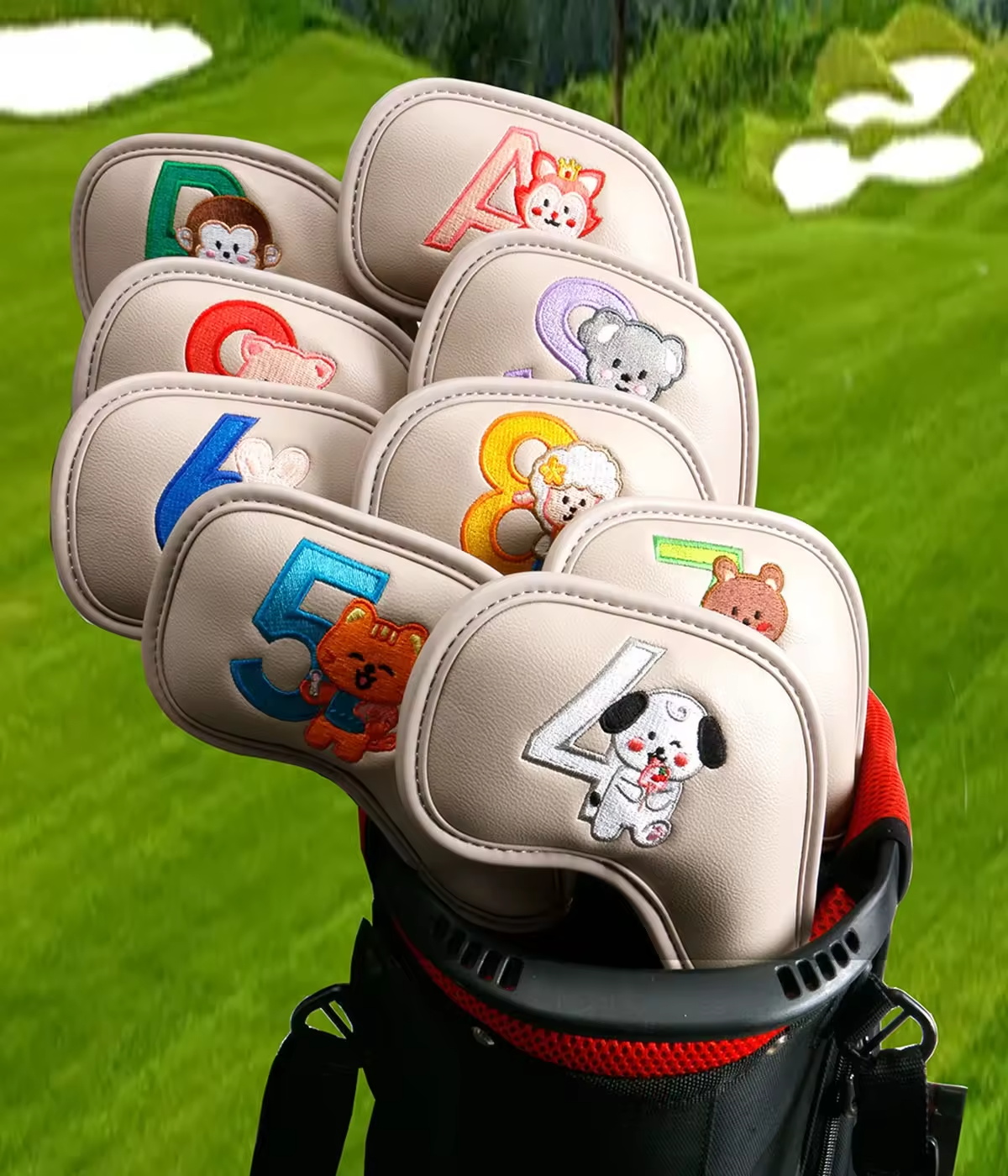 Набор из 9 милых чехлов для го – обзор и цена Women'S Golf Accessories