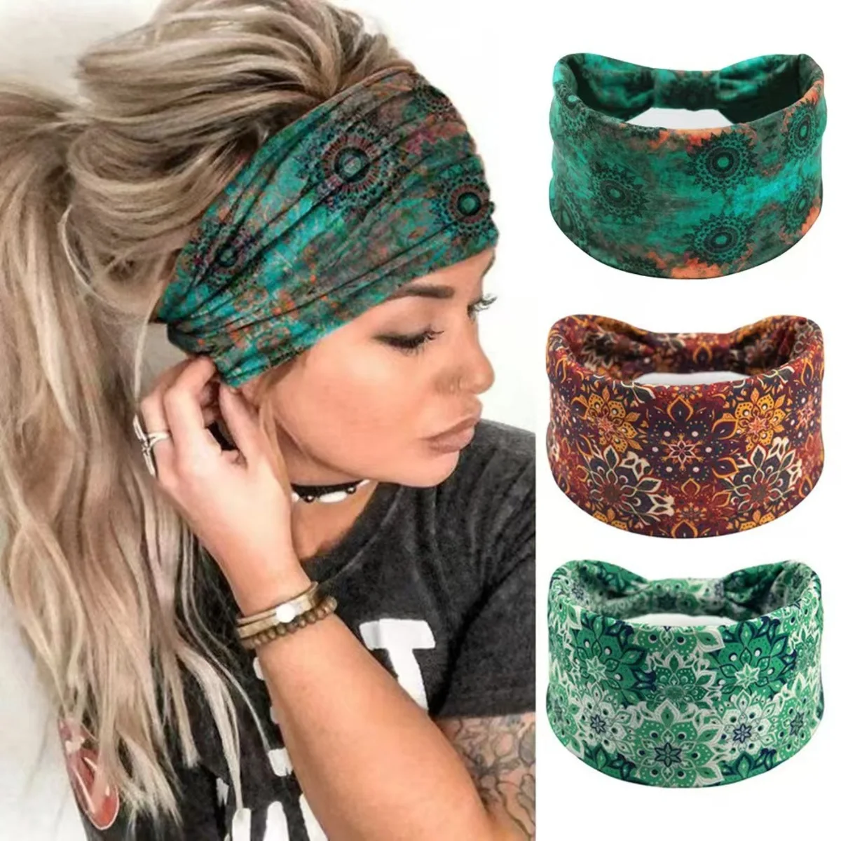 🌸 Повязка на голову с цветком  – обзор и цена Women'S Yoga Accessories