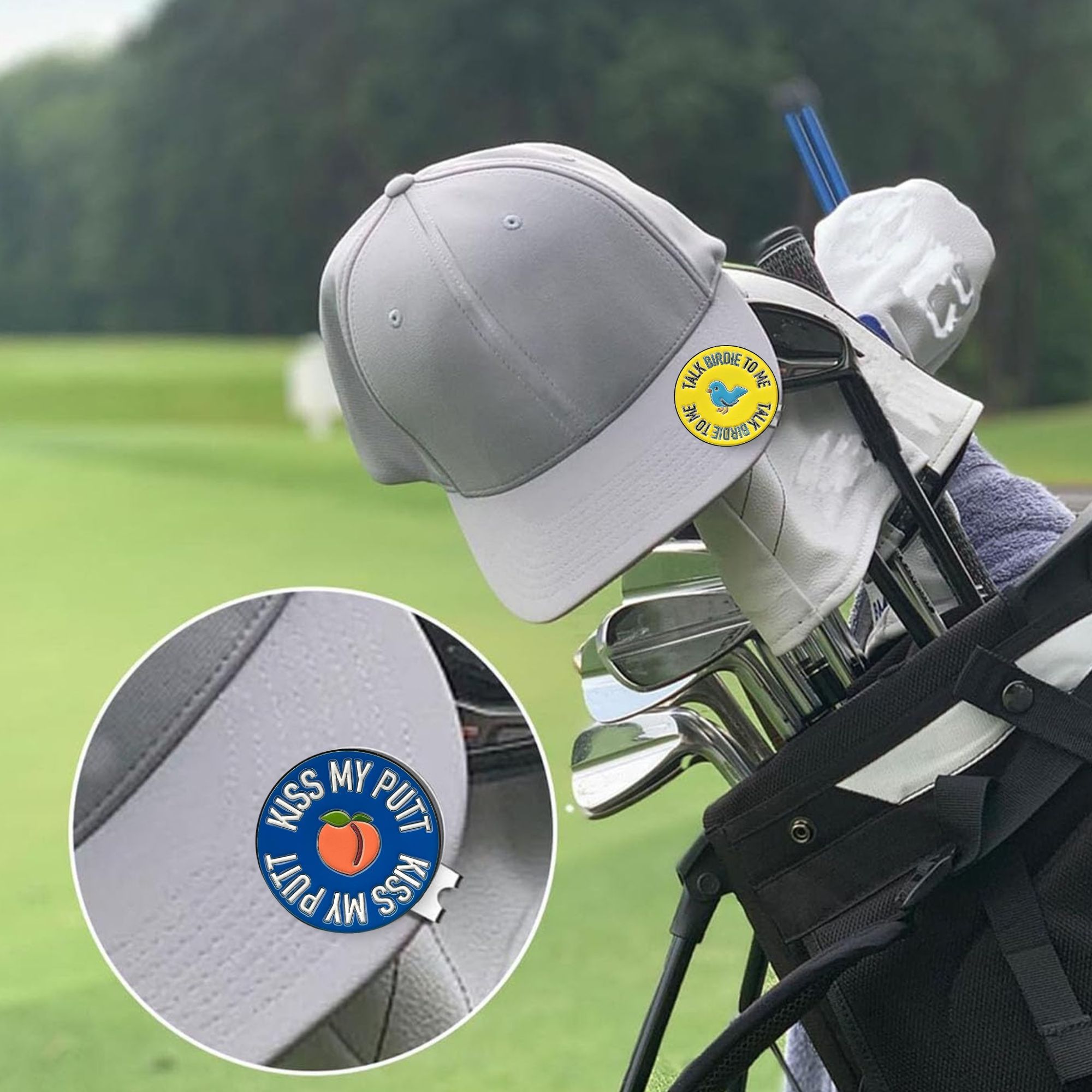 2 маркера для гольфа с надпись – обзор и цена Women'S Golf Accessories