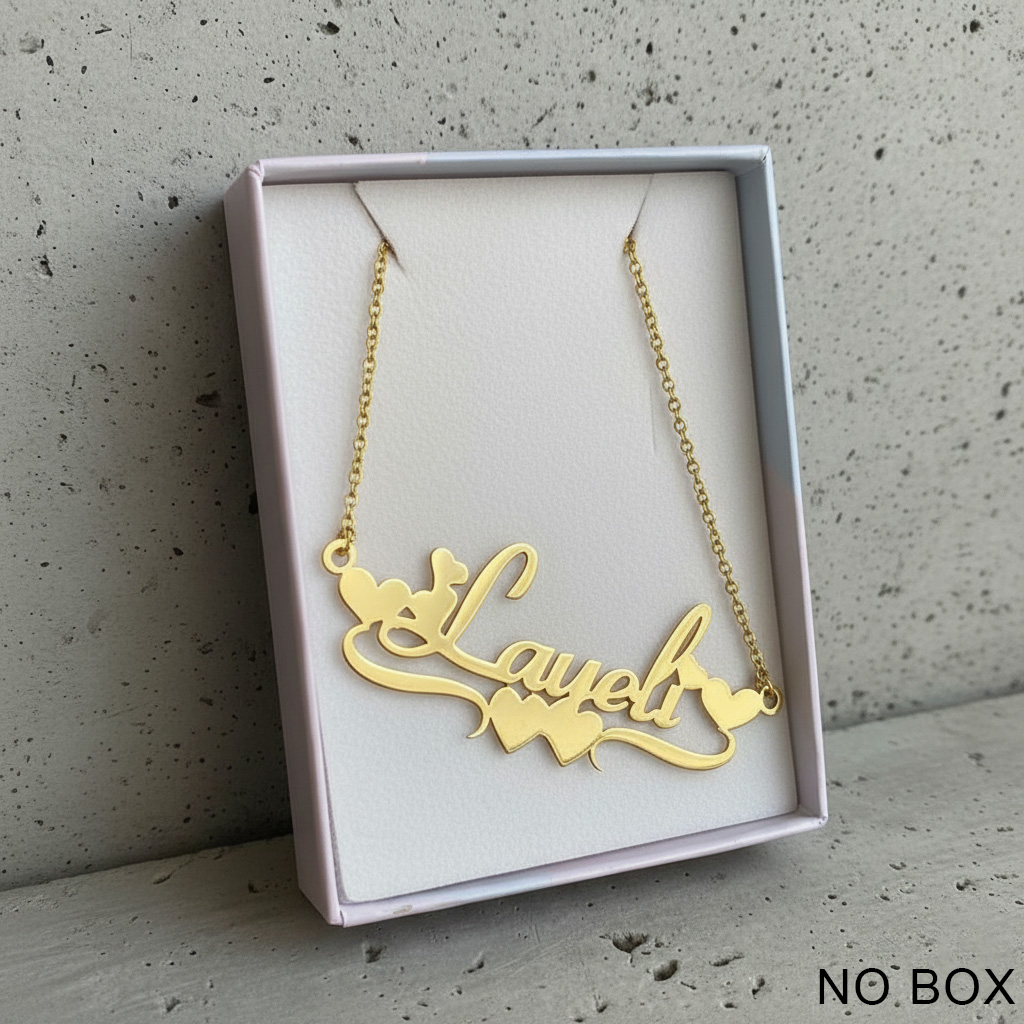 Ожерелье-чокер из нержавеющей  – обзор и цена Women Accessories Gift Box